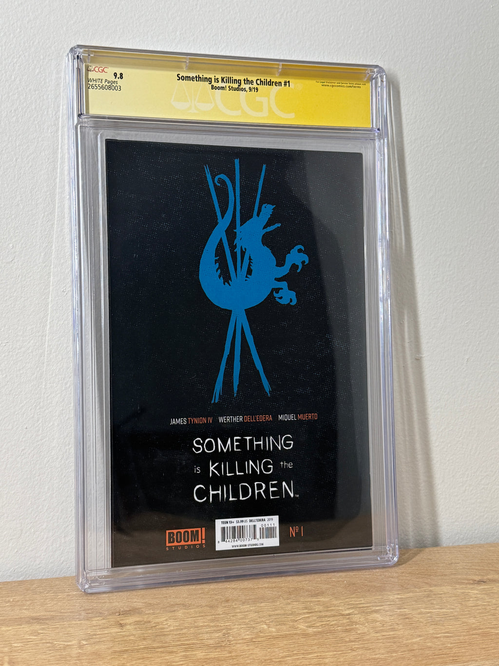 SIKTC #1 CGC 9.8 Signature Series - Signed by James Tynion IV - 1st Print Cover