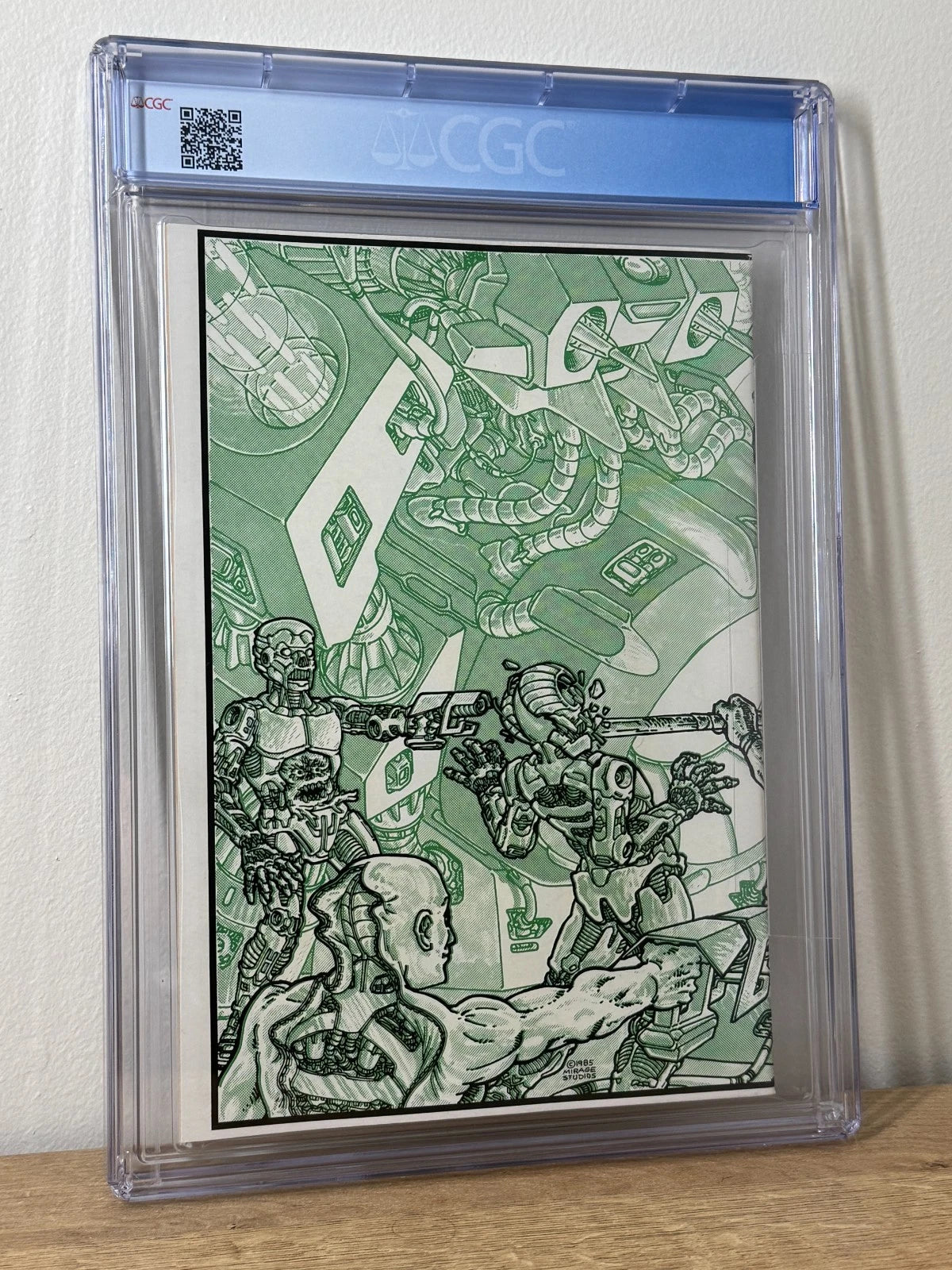 Teenage Mutant Ninja Turtles #4 CGC 9.2 White Pages 1st Print Mirage 1985 TMNT